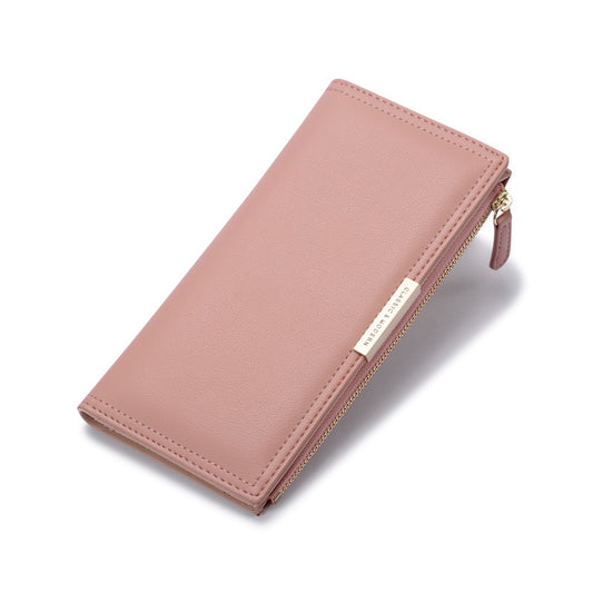 Women's Korean Long Zipper Wallet & Card Holder