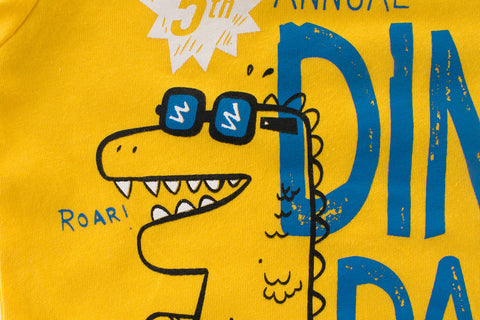 Korean Style Summer T-Shirt for Boys – Short-Sleeved Kidswear