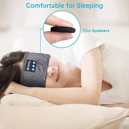Sleep Headphones Headband – Bluetooth Eye Mask for Sleeping & Workout