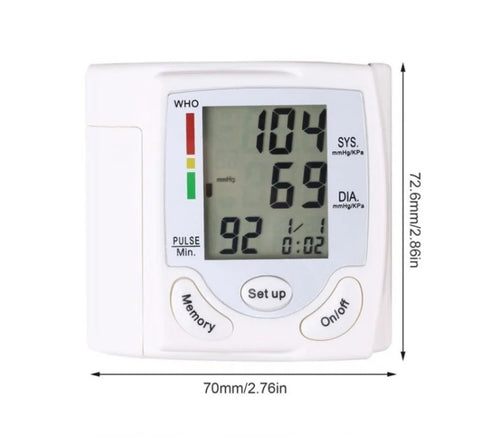 Automatic Wrist BP Monitor for Seniors