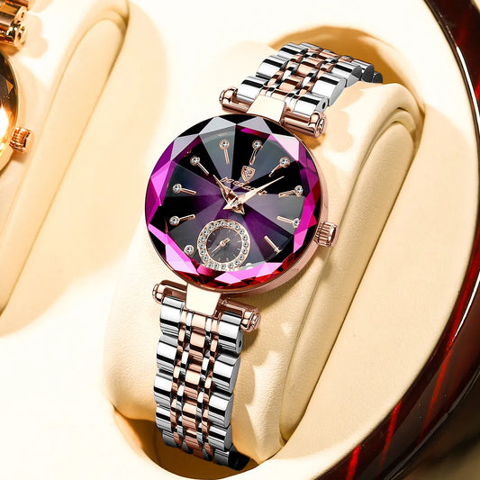 POEDAGAR Brand Women's Watch Stainless Steel Watch.