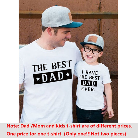 Best Dad Ever Matching Tees