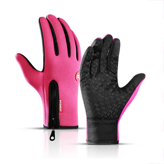 Waterproof Men's Gloves Against Cold Wind