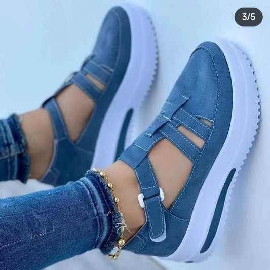 Stylish Breathable Platform Sneakers for Women 2023